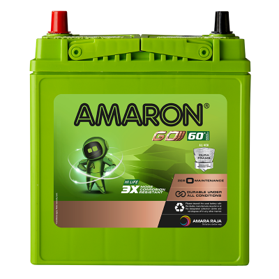 AMARON GO Automotive Battery - 38B20L (AAM-GO-00038B20L)
